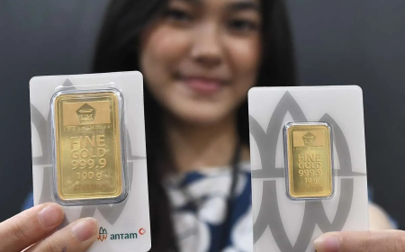 Grafik Harga Emas Antam Batangan (2 Maret 2026), Hari Ini Naik atau Turun?